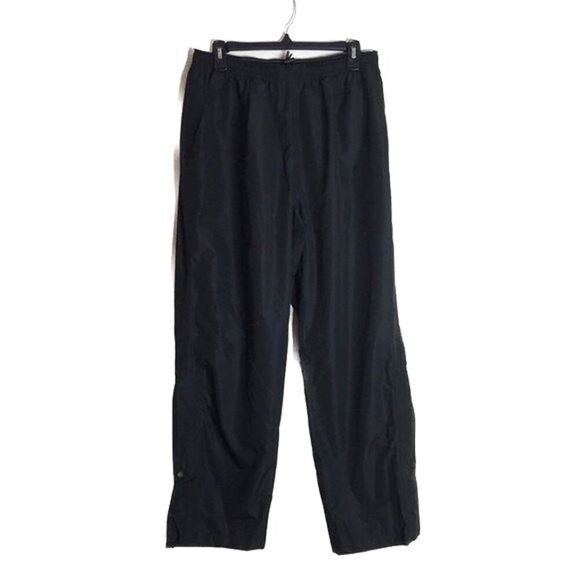 TGIF TOUR mens black water rain golf outdoors pants size small